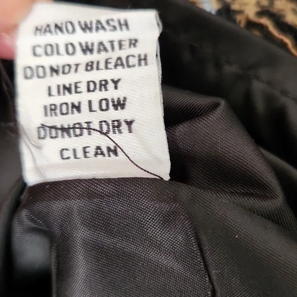 HYFVE Plaid Fringe Hem Mini Skirt - Picture 8 of 8